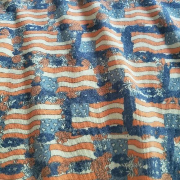 NWT lularoe American flag Jane shirt sz large - Picture 3 of 3